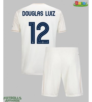 Nottingham Forest Douglas Luiz #12 Bortaställ Barn 2025-26 Kortärmad (+ Korta byxor)